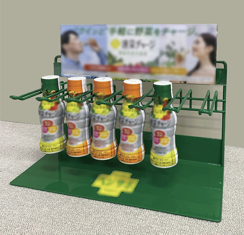 飲料ボトル吊り下げ什器