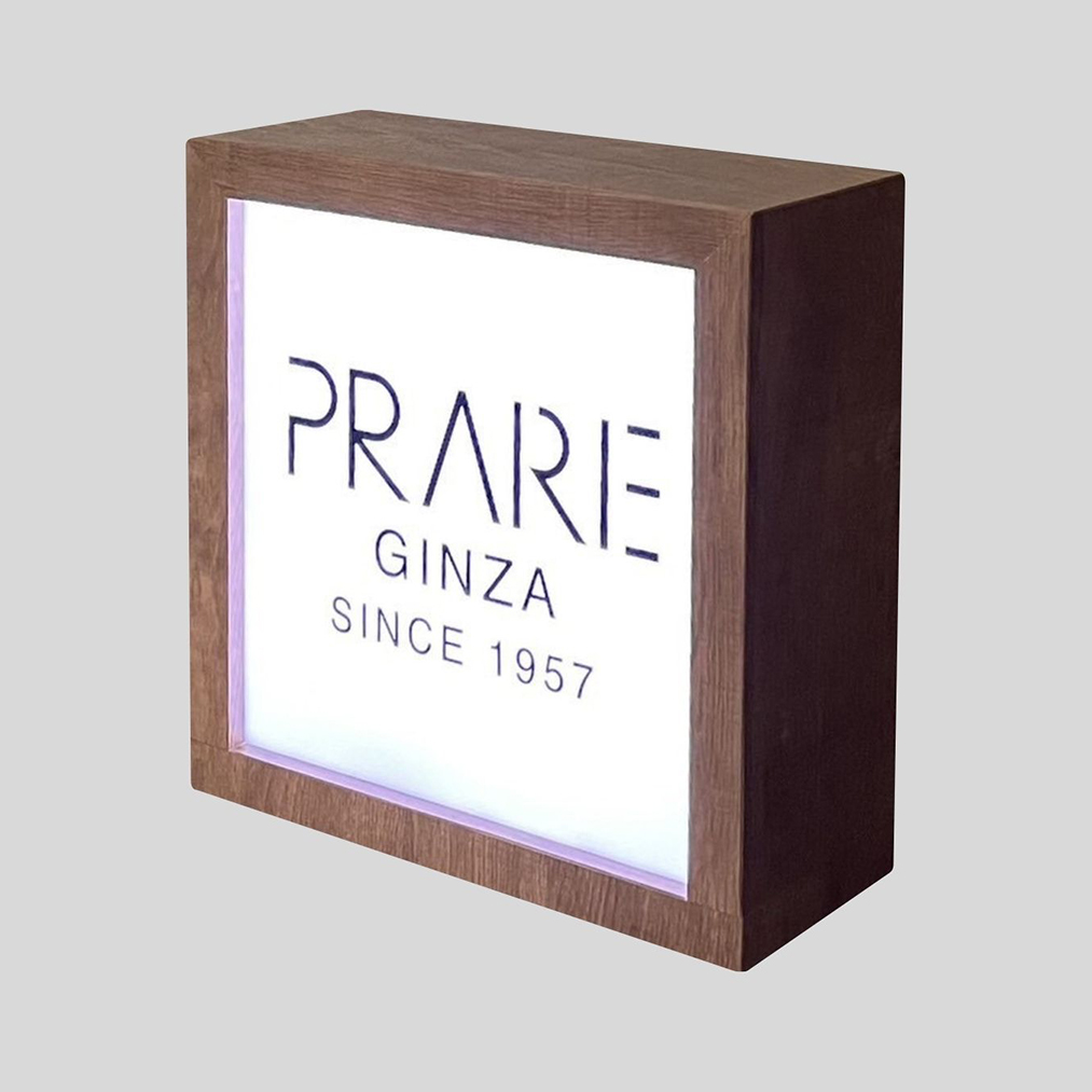 ブランドロゴ照明